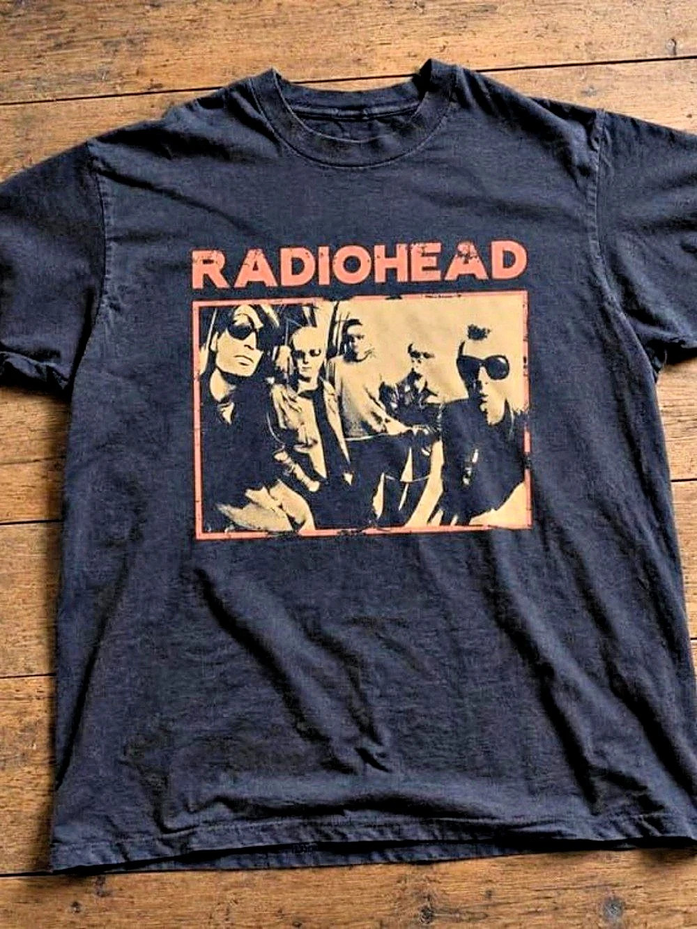Radiohead Graphic Tee in Black